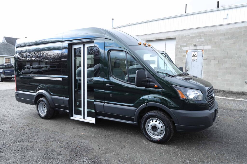 Ruwa Travels' modern air-conditioned shuttle van for comfortable Belize airport transfers.